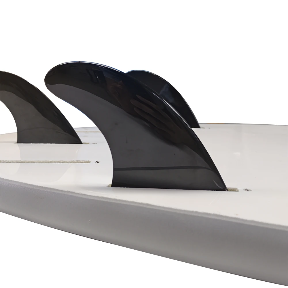 

Hight Quality Plastic UPSURF FUTURE G5 Surfboard Fins Nylon Black Quilhas Single Tabs 3pcs/set Short Board Fins Surf Accessories