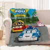 Throw Blanket for Sofa Luxury Blanket for Sofa Decoration Rilakkuma Robocar Poli Bed Blankets & Throw Home and Decoration Cobija 2