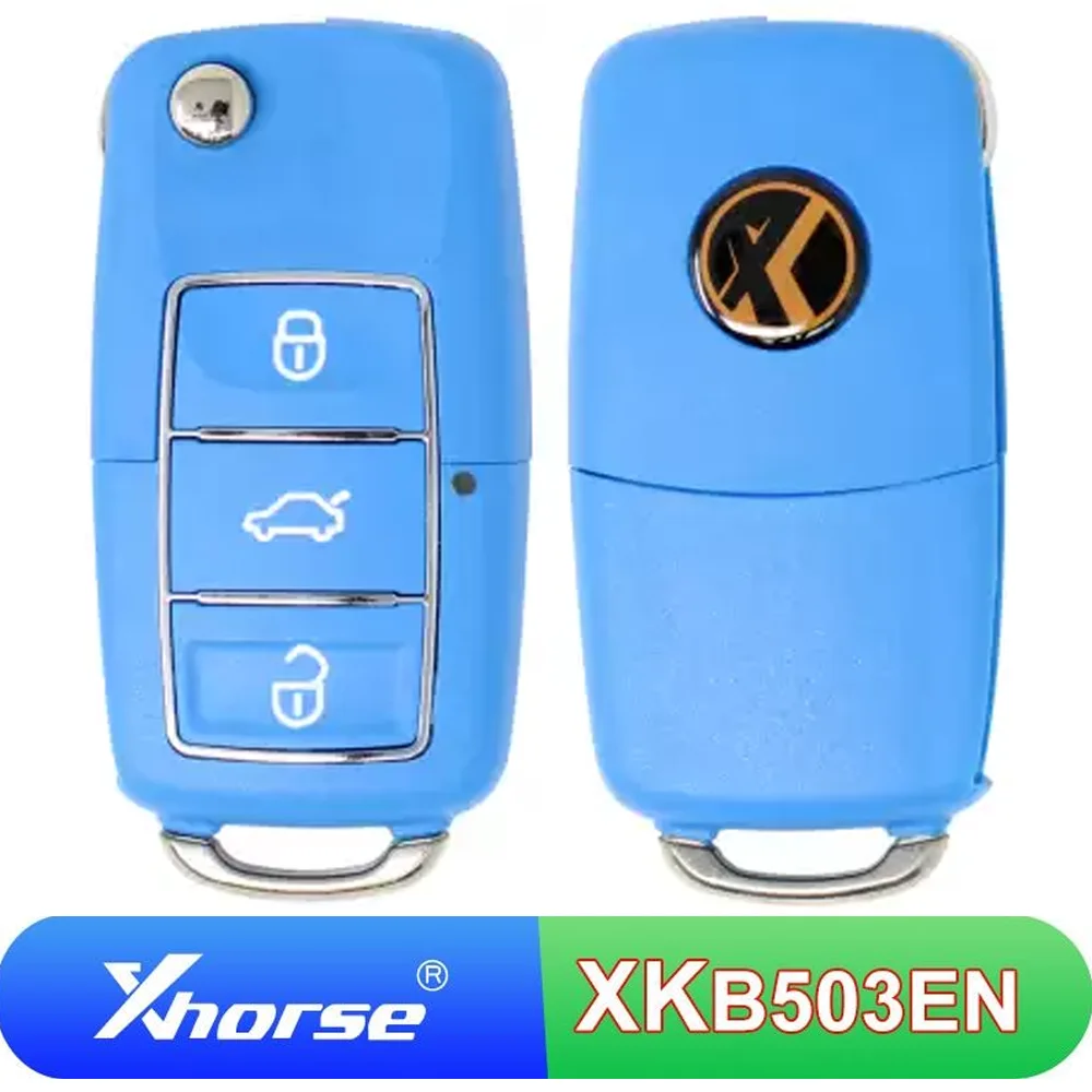 5 Pz/Lotto Muslimxhorse Xk Chiave A Distanza Cablata Chiave Per Auto Vvdi 3 Pulsanti Chiave A Distanza Universale Per Programmatore Di Chiavi Vvdi2 E 