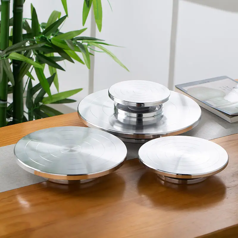 15/20/25/30 سم، منصة دوارة من سبائك الألومنيوم مزد...