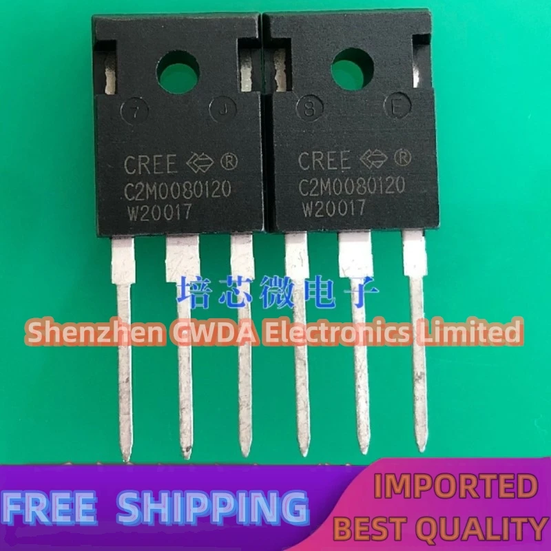 

10PCS-20PCS C2M0080120 31.6A/1200V MOS TO-247 In Stock Can Be Purchased