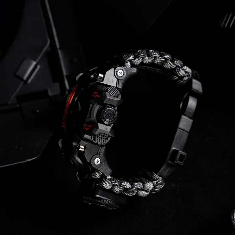Shiyunm New Men Military Sports Digital Watches Compass Outdoor Survival Multi Function Waterproof Men's Watch Relogio Masculino, Alina Gadgets