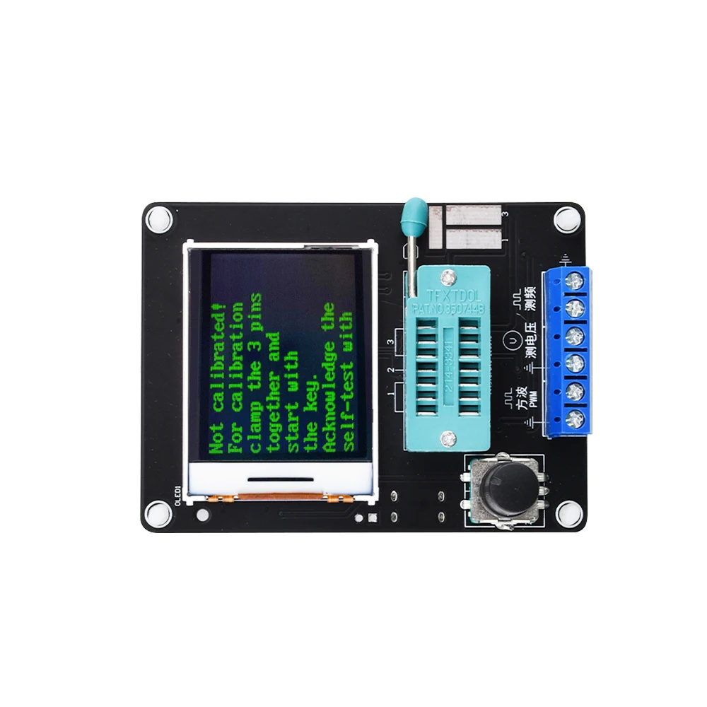 GM328A LCD Display Transistor Diode Tester Capacitance ESR Voltage Frequency Meter PWM Square Wave Generator Electronics Kit 3