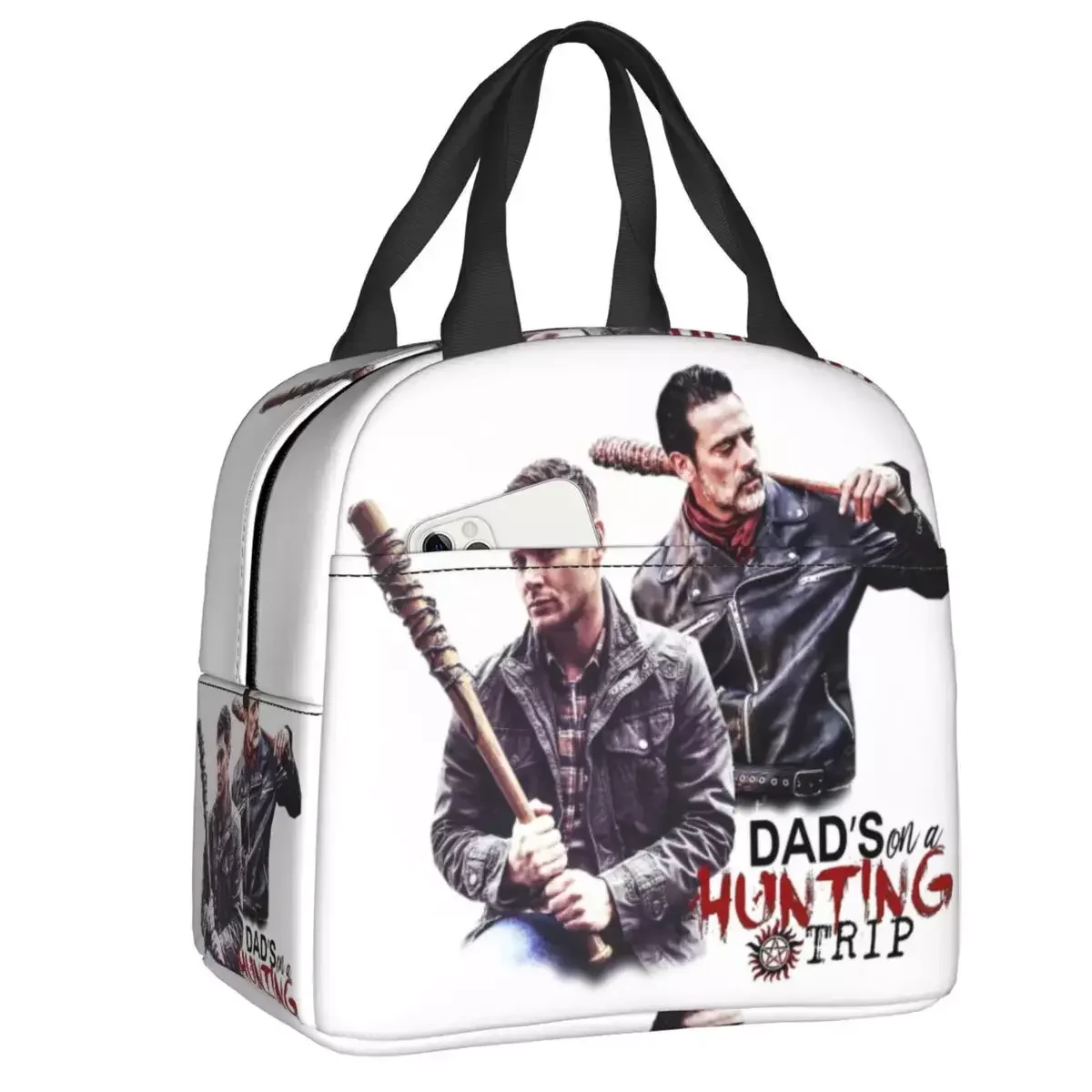 

Охотничьи путешествия, многоразовые Ланч-боксы, Женская герметичная суперъестественная сумка для еды с термоизоляцией