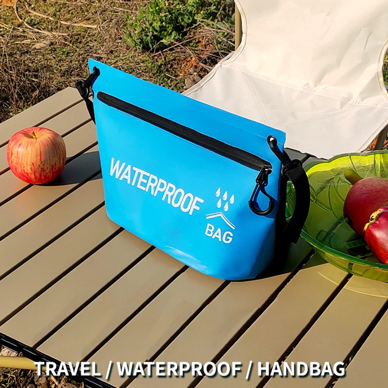 NuPouch Waterproof Crossbody Purse - Beach & Sport Bag In Black/Pink | Shock Absorbent & Spill-Proof - View #6