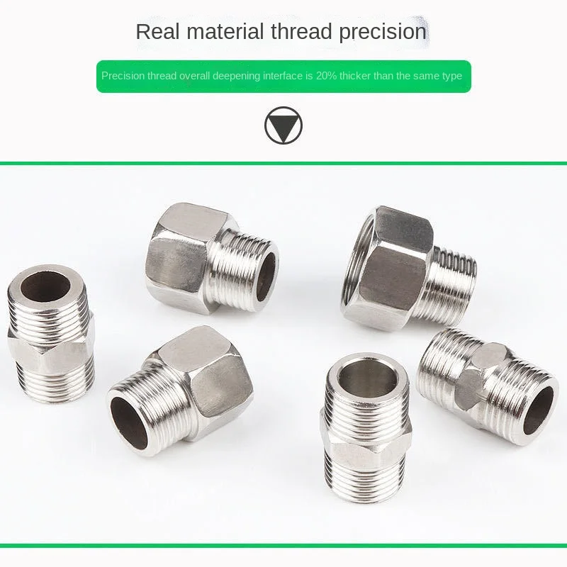 Stainless Steel Joint Inner Wire Directly Inner and Outer Wire To Tee Elbow DN20 To DN15 Variable Diameter Plumbing Water pipe fitting,water pipe fitting,hose pipe fitting,tee adapter