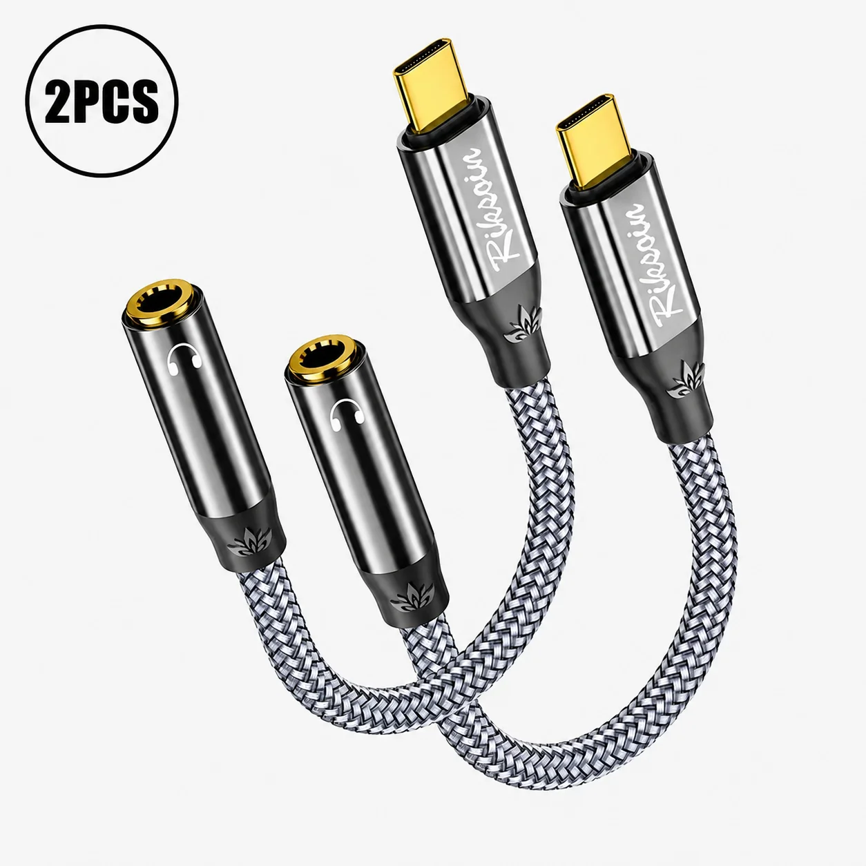 USB Type C to 3.5mm Audio Adapter Cable