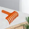 Small Yard Leaf Rake Lightweight 9 Tines Garden Rake Ergonomic Rake for Lawn 3