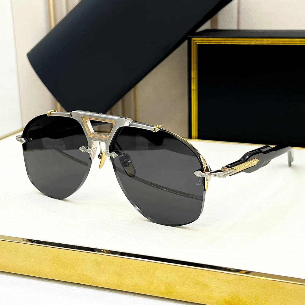 

NEW ALTA Sunglasses Men Women Oval Metal Acetate Driving Glasses Handmade Outdoor Luxury Retro Designer Trendy UV400 SUN GLASSES