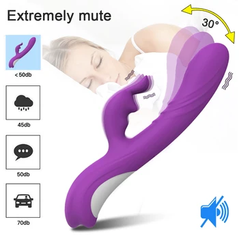 New Mimic Finger Wiggling Rabbit Vibrators Female Powerful G Spot Clitoris Stimulator Sex Toys for Women Adults 18 Masturbator 3