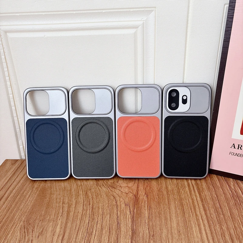 Magnetic Triangle Pattern PU Leather Ultra-Thin Protective Case