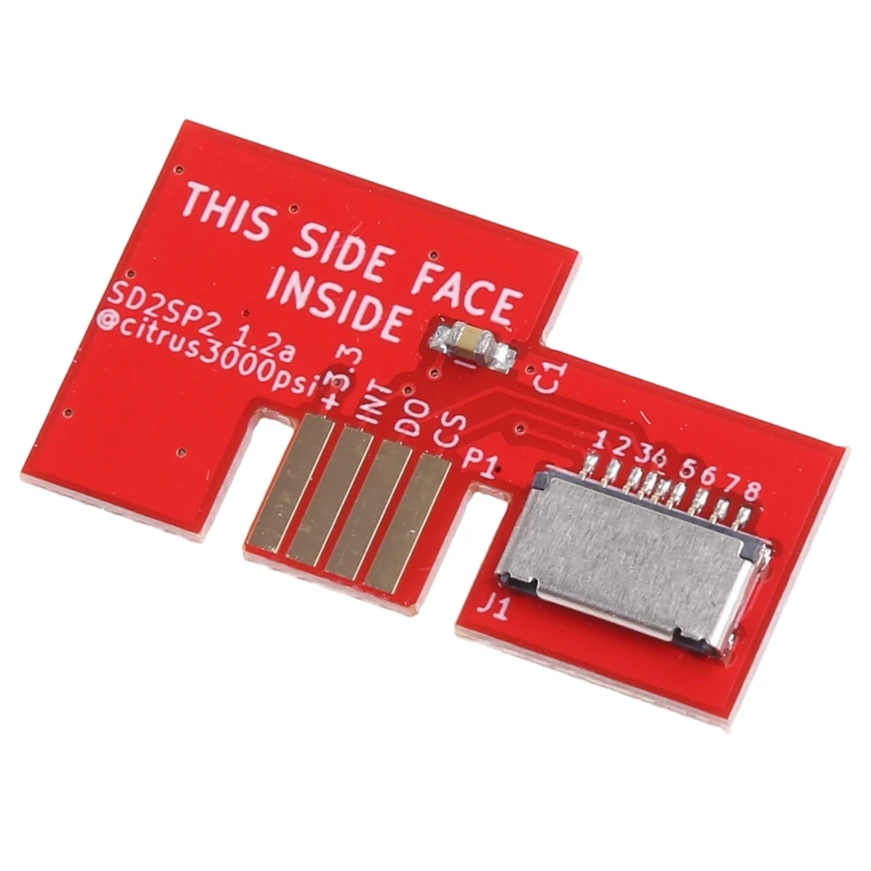 Replacement Micro SD Card Adapter TF Card Reader for NGC Game Cube SD2SP2 SDLoad SDL Adapter Replacement Micro SD Card Adapter TF Card Reader for NGC Game Cube SD2SP2 SDLoad SDL Adapter
