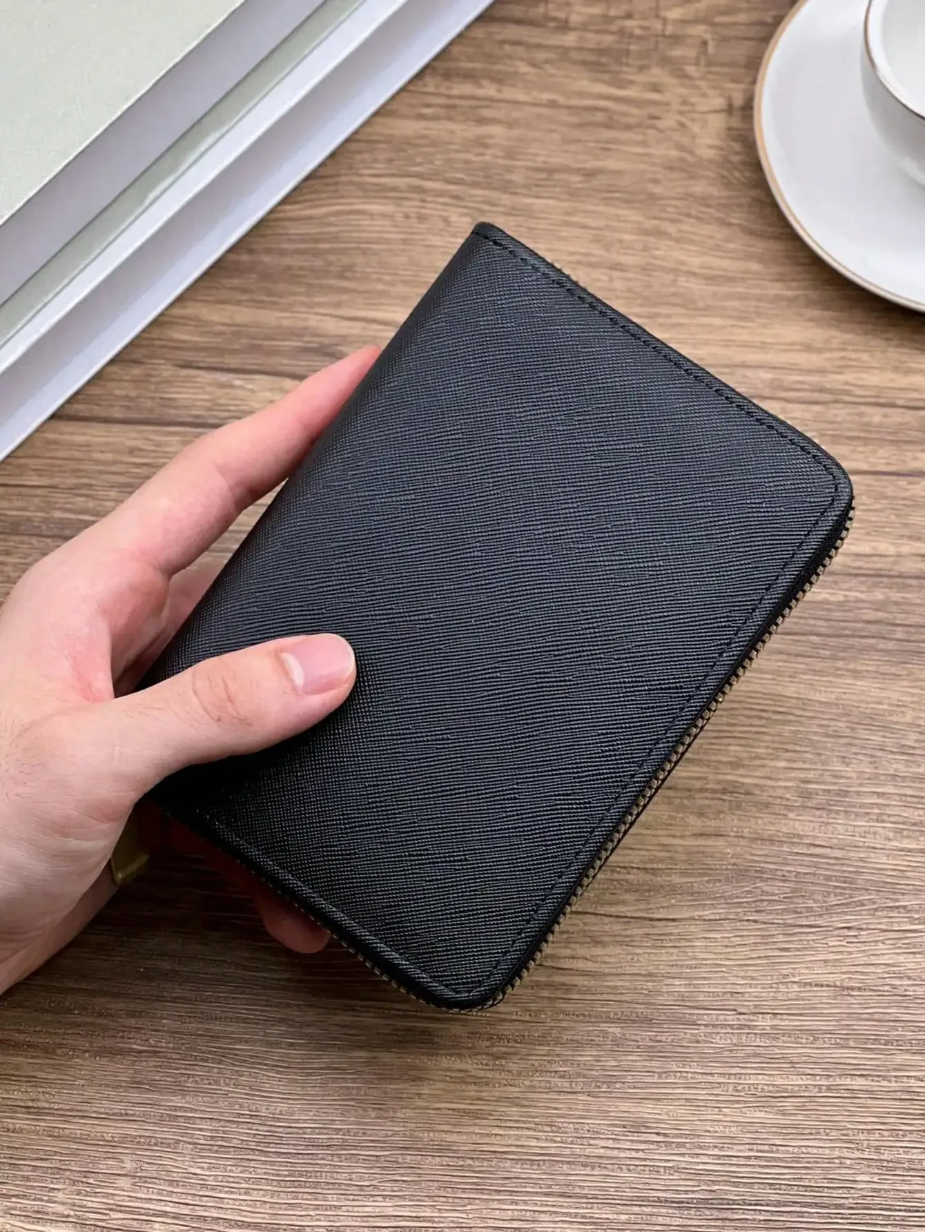 Klassische lässige Karten tasche Mode tragbare Brieftasche mit großer Kapazität Multi-Card-Steckplatz Kreditkarte Münz geldbörse – Detail 3