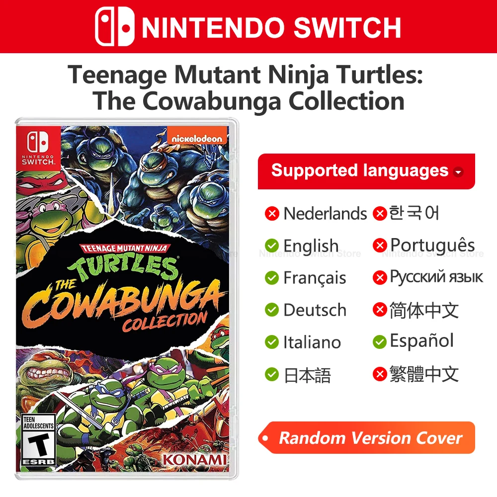 Teenage Mutant Ninja Turtles Deals Nintendo Turtles - Switch Nintendo Switch Game - | Games Aliexpress