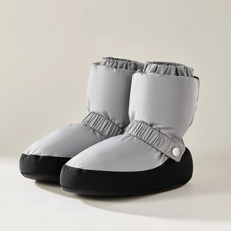 Winter Ballet Warm Up Booties National Dancing Shoes Adults Modern Dance Ballet Point Warm Shoes Exercises Ballerina Boots 2