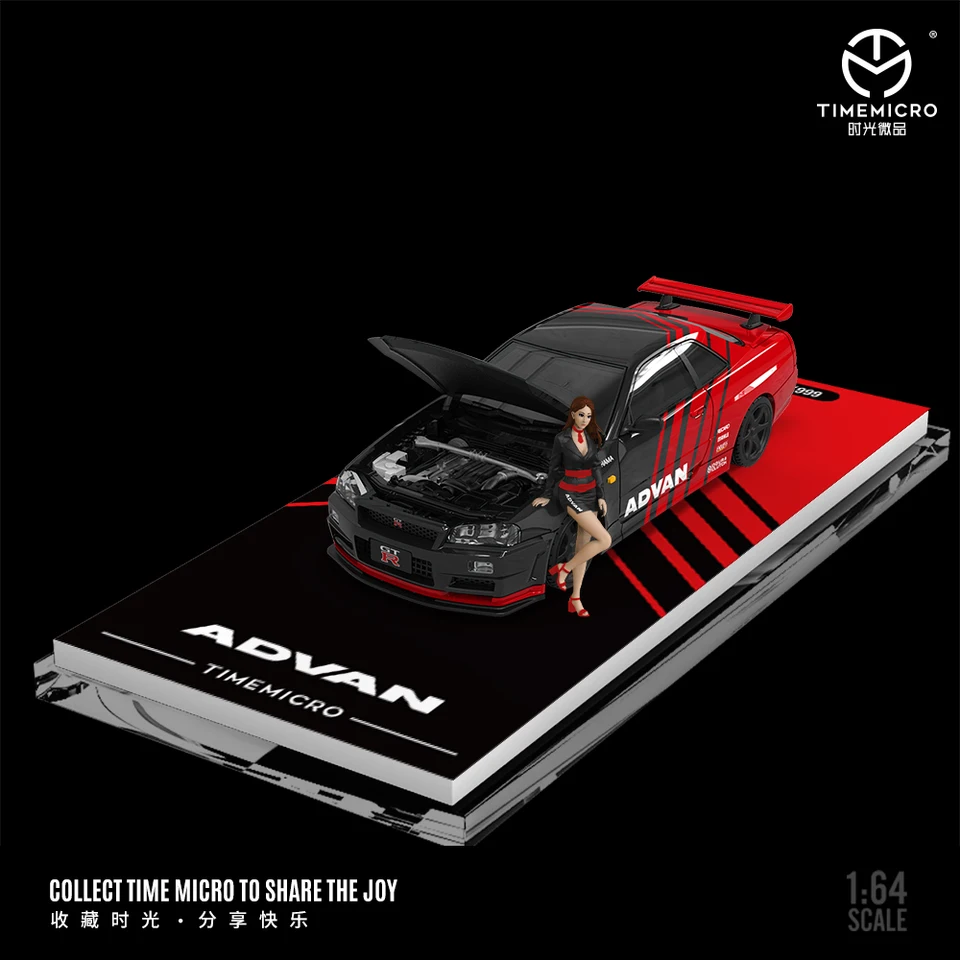 1/64 timemicro H300 r33 フィギュア　アドバン　セット 2025年最新】Yahoo!オークション -advan 1／64(ミニカー)の中古