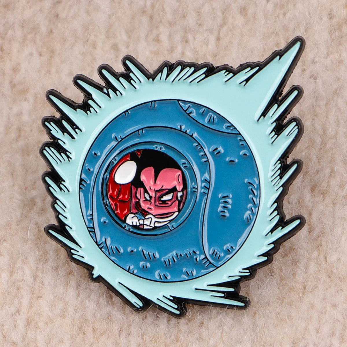 Anime Prince Enamel Pin - Stylish Brooch for Backpack and Cosplay Accessories