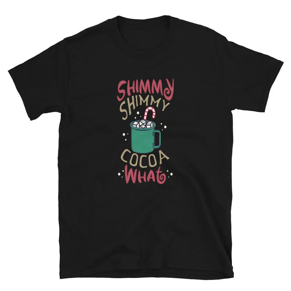 

Футболка Shimmy с рисунком какао, футболки с рисунком аниме для мужчин и женщин, футболки с коротким рукавом Y2K, топы, Новое поступление, летние футболки унисекс