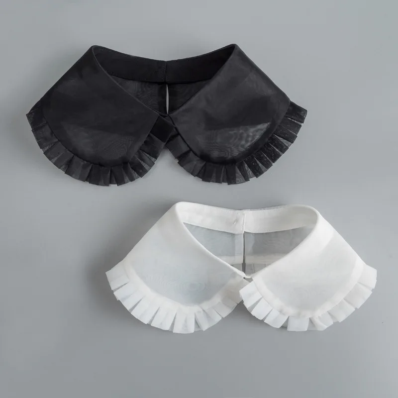 

Linbaiway Women Shirt False Collar Dress Detachable False Faux Collar Necklace Choker Tie Girls Lace Fake Collar Decorative