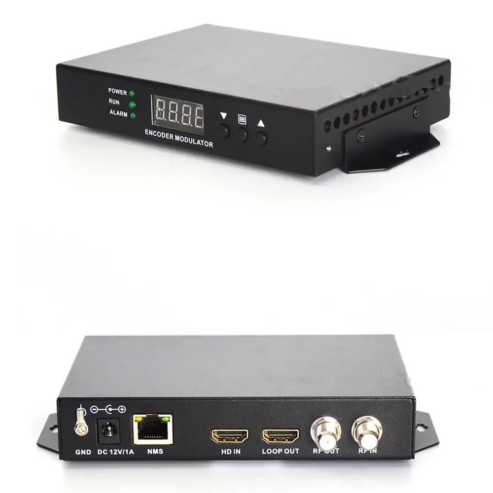 

Free shipping SKD2018 1080P HDMI to ATSC encoder modulator Digital TV Headend QAM RF Modulator, ISDB-T modulator