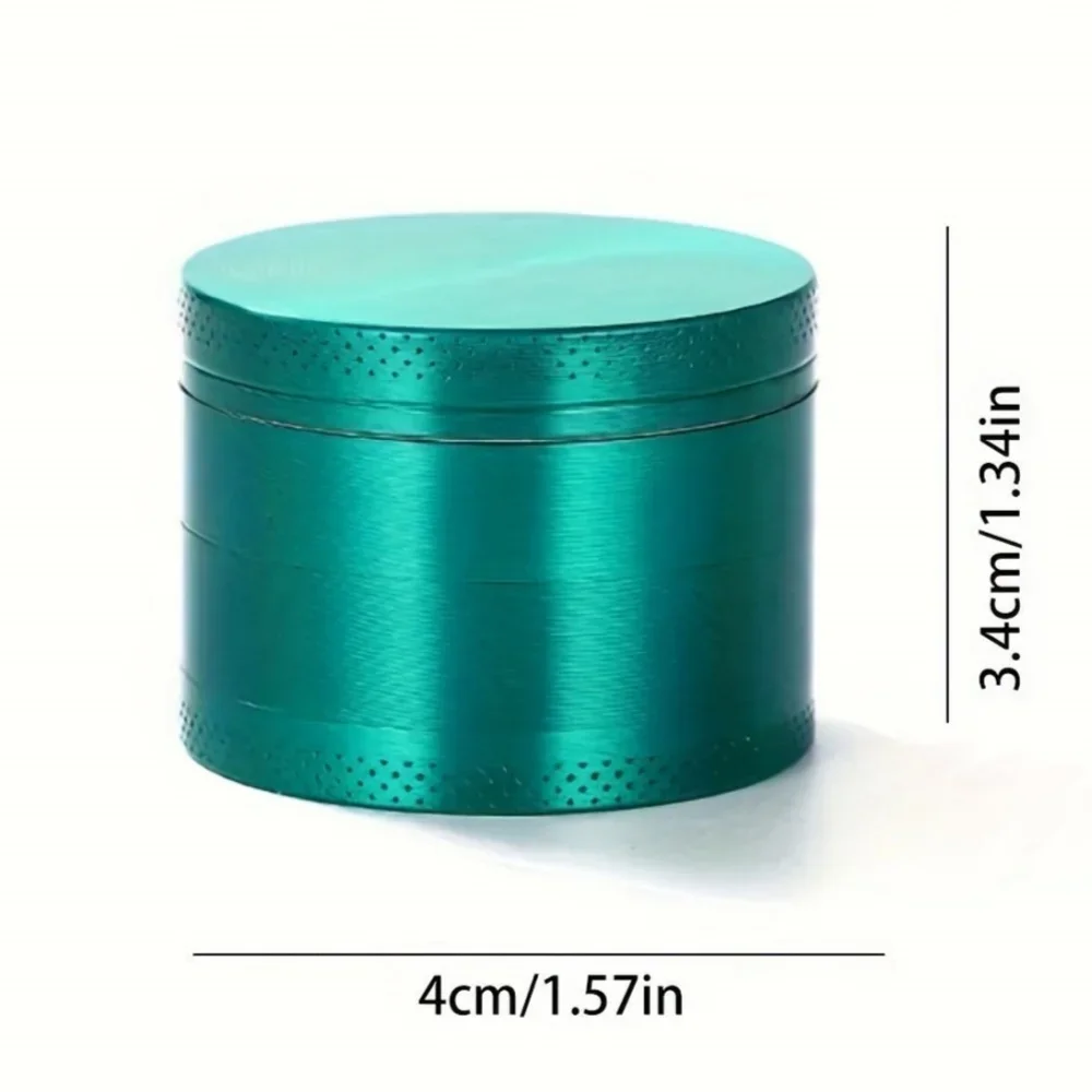 Premium Metal 4-Layer Herb and Spice Grinder - Perfect Kitchen Tool and Gift