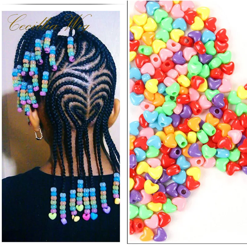 50pcs/lot Dreadlocks Hair Ring Hair Braid Beads Hair Cuffs Multi Color Resin Hair Braiding Beads Hair Decorations Clips 10pc set 5cm hair accessories women rubber bands scrunchy elastic hair bands girls headband decorations ties ponytail hair ring