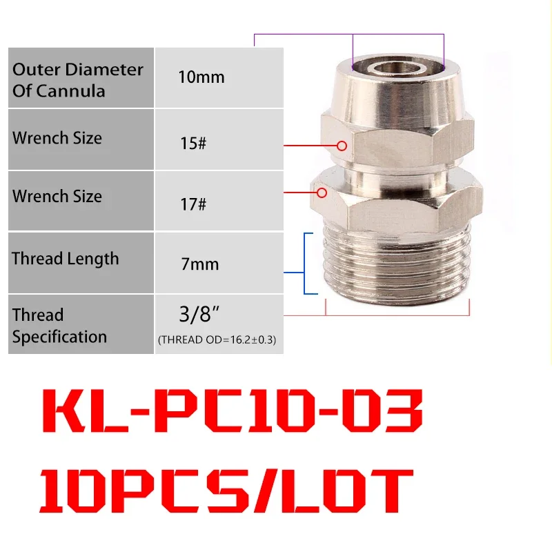 10PCS KL-PC10-03