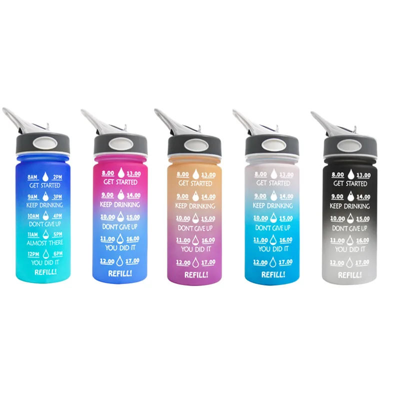 

500mltritan Children'S Straw Water Cup Odorless Plastic Water Bottle High Temperature Resistant Children'S Water Bottle