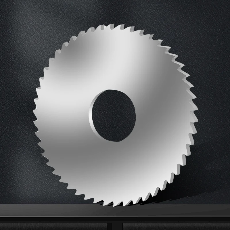 Circular Saw Blade Milling Cutter Disc Tool CNC Slot Machining Tungsten Carbide Steel Diameter 40 50 60mm Slitting Metal