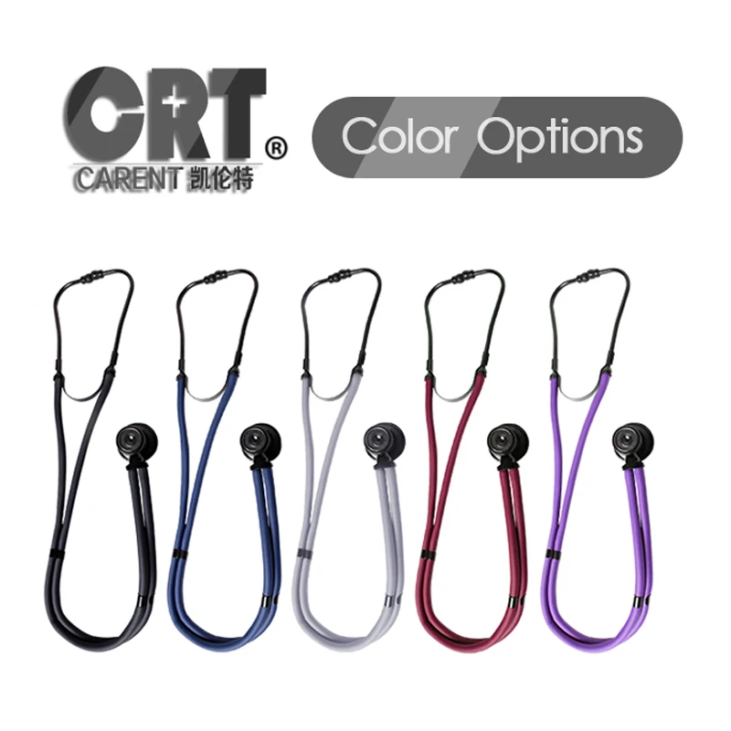 Professional Estetoscopio Carent Dual Head Medical Cardiology Cute Doctor Nurse Vet Student Clinical Health Tool CRT Stethoscope
