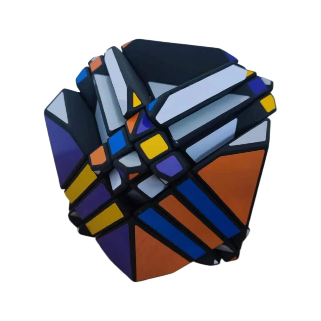 Lee 5x5 쉴드 큐브 3D 프린트 고스트 큐브 이상한 모양의 큐브 전문 퍼즐 장난감 Cubo Magico Kid