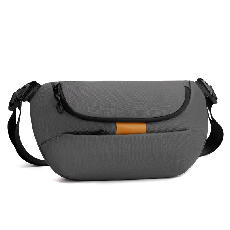 Large capacity men's Cross waist bag Commuter Bag leisure chest bag men's messenger bag motorcycle sports shoulder bag