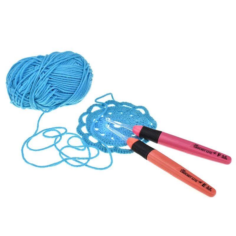 LED Crochet Hook Set Light Knitting Needle Multicolour Hooks Lighted Up  Knitting Needles Weave Sewing Tool 9 Size Value Pack - AliExpress