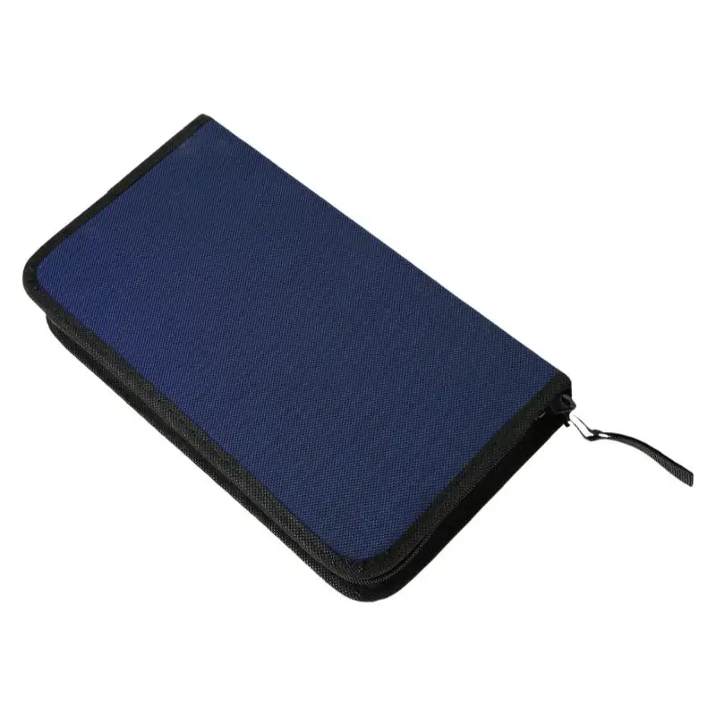 R53C Hochleistungs-Disc-Tasche für 80 Discs. Stabile Oxford-Textil-Disc-Hülle mit praktischem – Detail 8