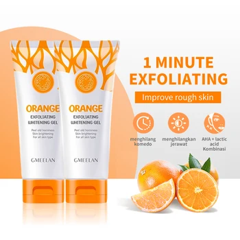 Orange Exfoliating Gel 50g | Dead Skin Remover, Brightening & Hydrating Peeling Scrub 1