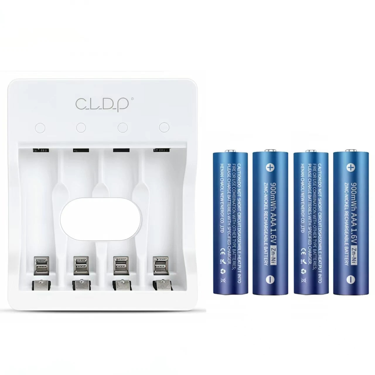 4PCS 1.6V AAA Ni-Zn rechargeable battery 900mWh nickel zinc toy