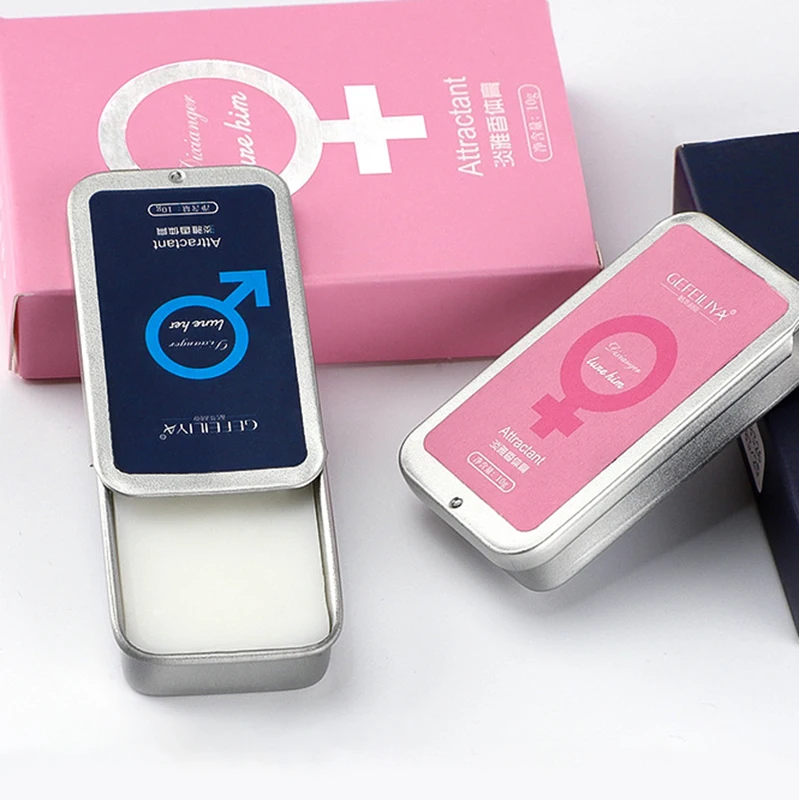 Solid Perfume Essential Oil Balm Portable Men And Women Pheromone Cologne Solid Perfume Long-lasting Natural Fragrance Deodorant Pocket Fragrance Balm Gift