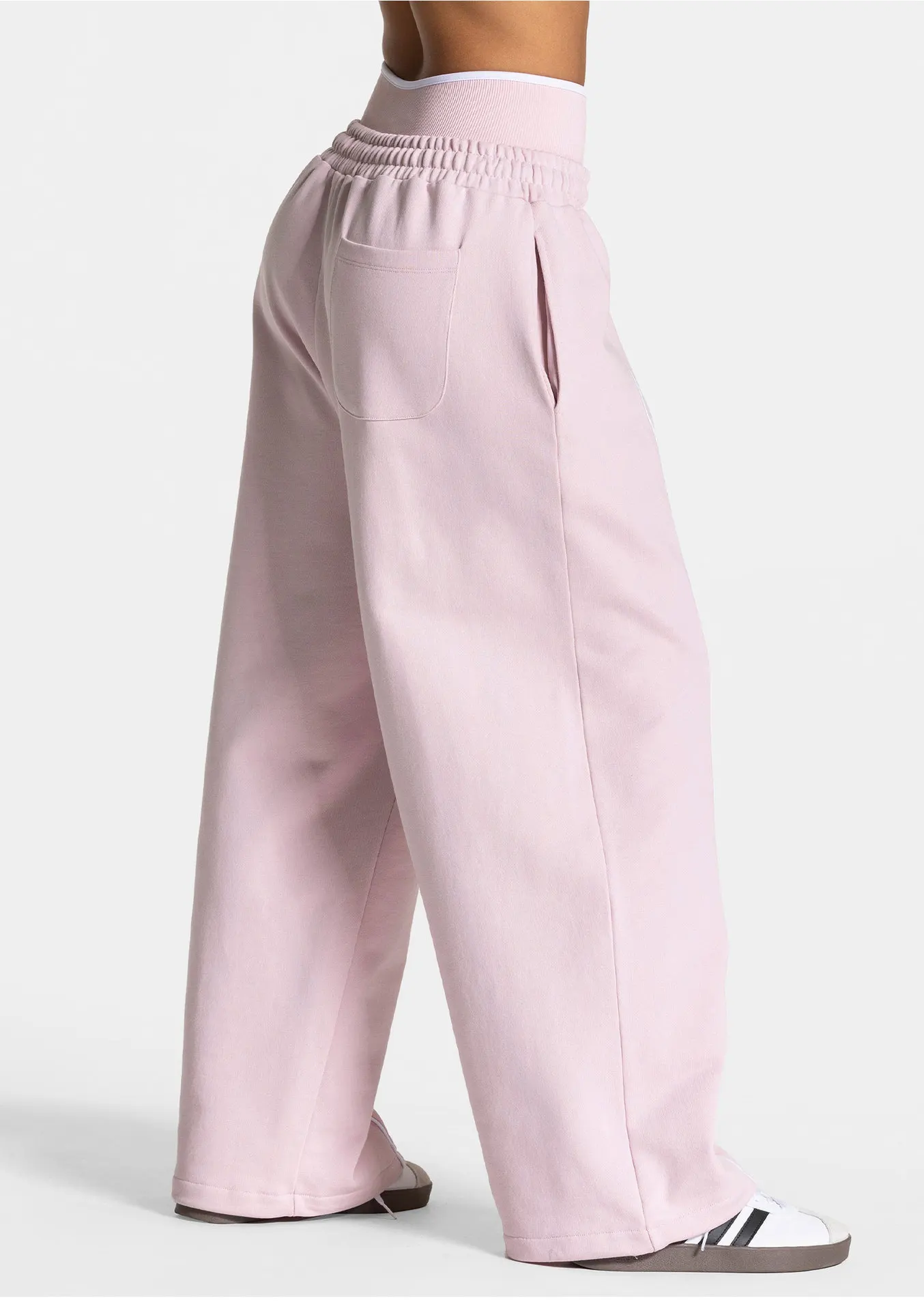 Pantalon Large Sport Femme avec Poches