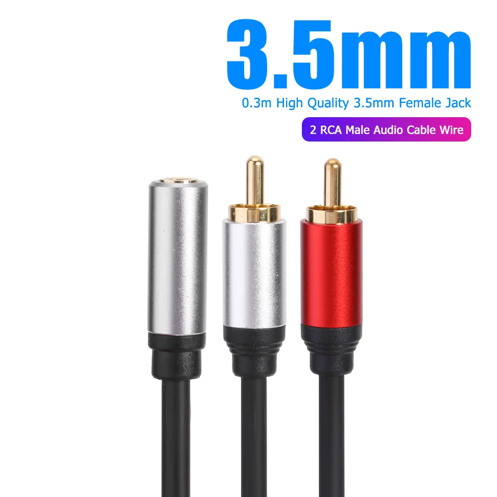 Ʈ MP3 º ǻͿ ε巯  ̾, 3.5mm  , 2 RCA   ̺, 0.3m Y ø 