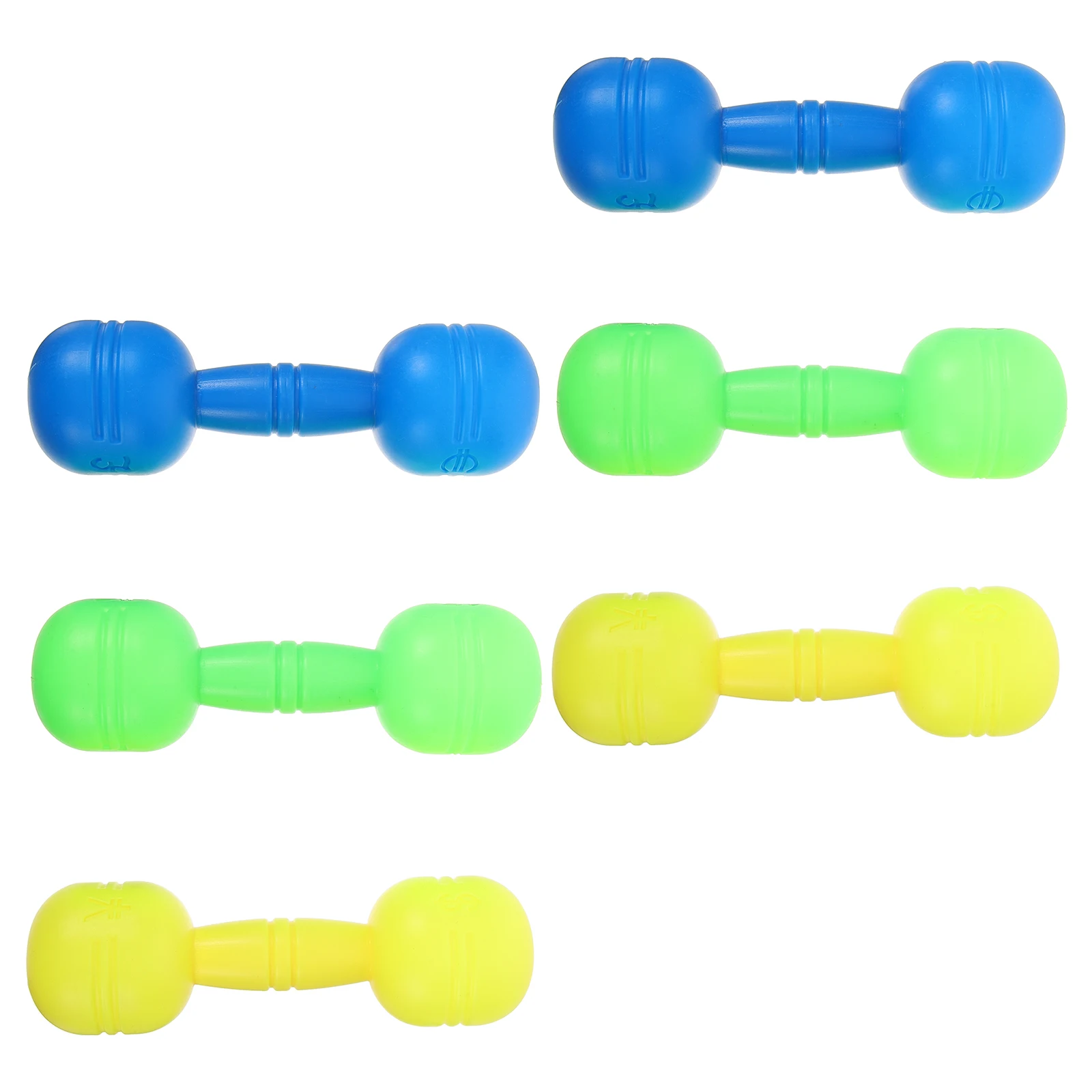 

3 Pairs Children Dumbells Small Kids Training Dumbell Children Weights Exercise Interact Dumbell multiuse Kids Fitness Equipment