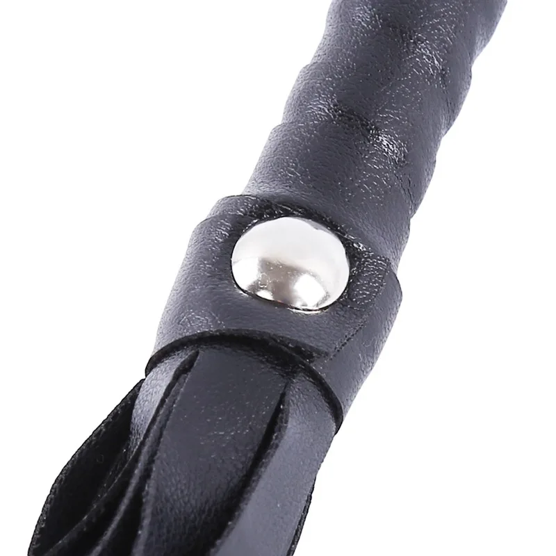 Horsewhip Riding Sports Equipment Anti Slippery PU Leather Handle Horse Whip Riding Horse Racing Equestrian Tool 2