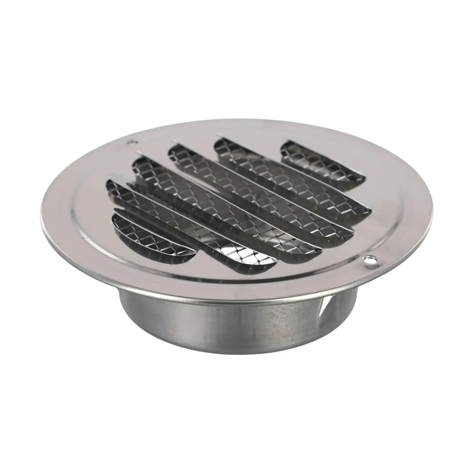70 300mm Round Stainless Steel Vent Grille Exterior Wall Duct Ventilation Tools Exhaust Grille Cover Cooling Heating Vents Cap