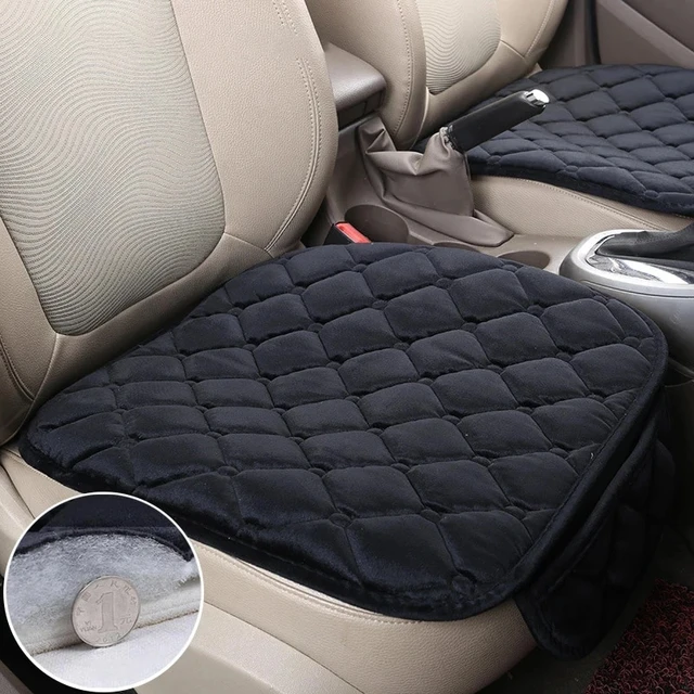1Pc Winter Warm Car Front Seat Cover Cushion Universal Auto Soft Seats  Cushions Automobile In Cars