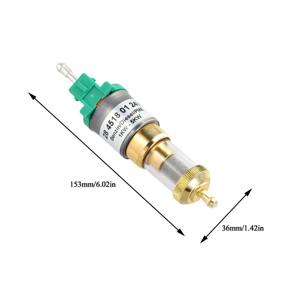 Metal Universal Car Fuel Pump Heater 12V 24V for Diesel Air