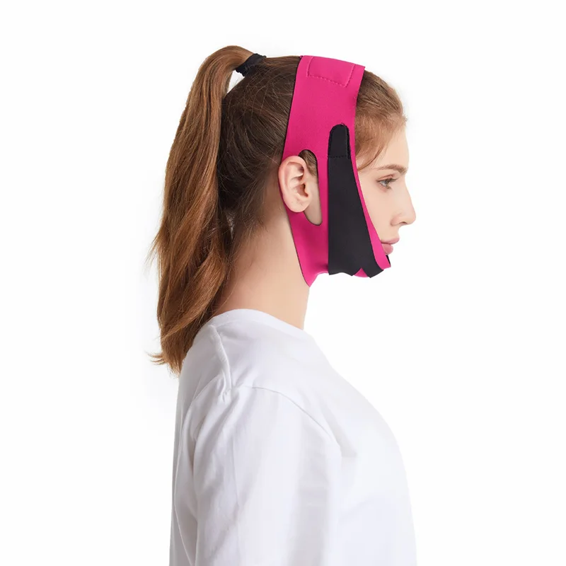 Elastic Face Shaper Slimming V Line Chin Cheek Lift Up Belt Facial Massage Band Beauty