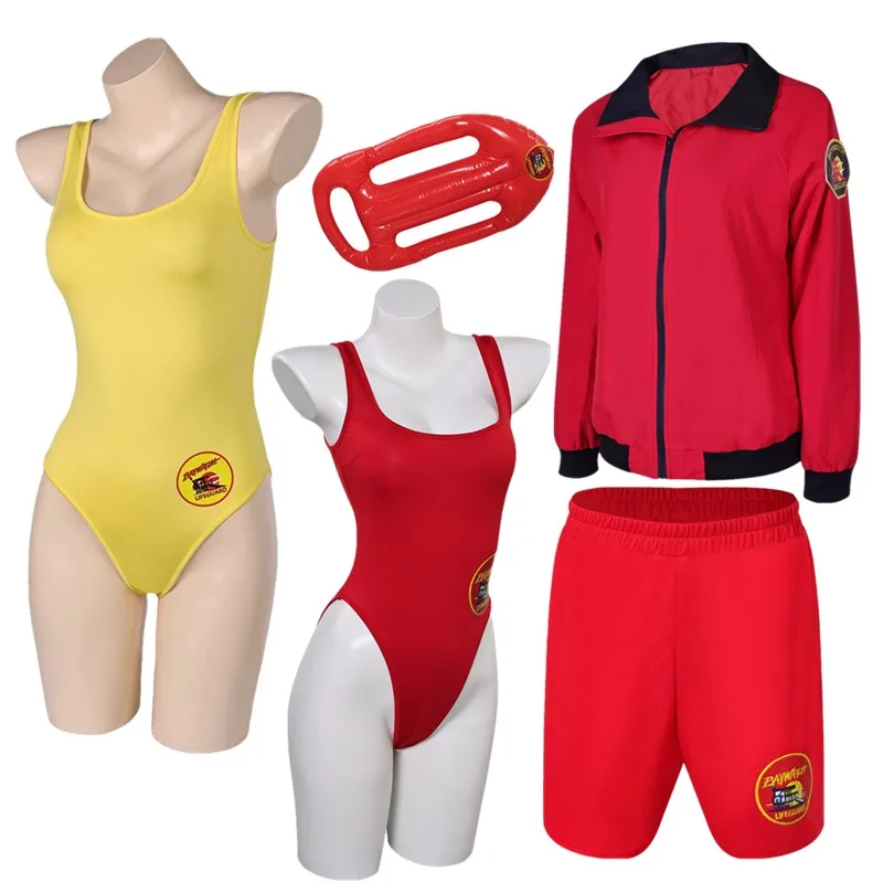 De Baño Baywatch Baywatch Traje De BaÃ±o Traje De BaÃ±o Color Rojo