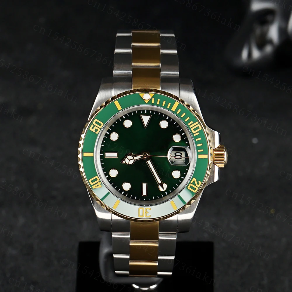 2022 Fashion New 40mm Men's Leisure Sports Sapphire Mirror Stainless Steel Material Waterproof Automatic Mechanical Watch