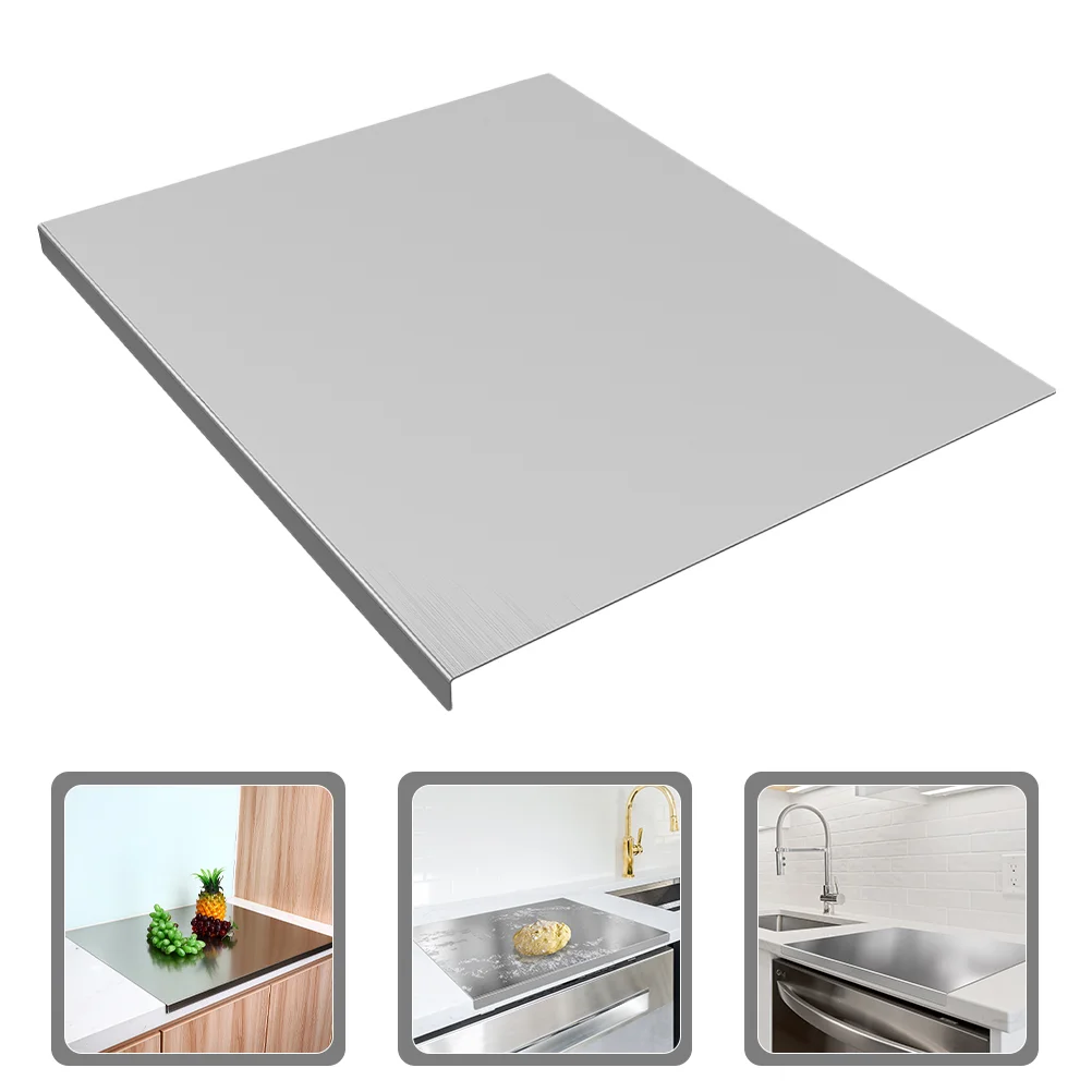 

Chopping Board Stainless Steel Cutting Home Cooking Fruit Kitchen Boards for Countertop Metal Double-sided