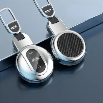 Portachiavi per auto in lega TPU per BMW Mini COOPERS ONE JCW F56 F55 F54 F57 F60 R55 R56 R57 R58 R59 R60 S Roadster Cover accessori - Portachiavi per auto in lega TPU per BMW Mini COOPERS ONE JCW F56 F55 F54