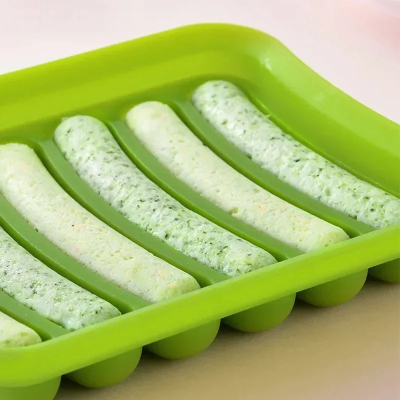 Baby Food Storage Containers Portable Food Storage Box Baby Food Container Infant Sausage Breast Milk Storage Box Freezer Tray Crisper Baby Food Container Storage Snack